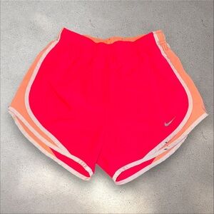 Pink Nike shorts (damaged)